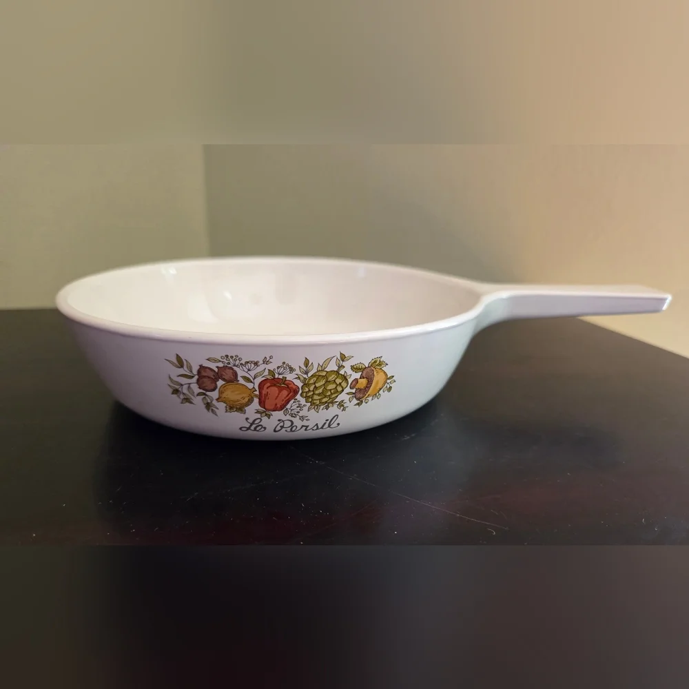 Vintage Corningware Spice of Life P-83 Le Persil Pan Skillet 6.5